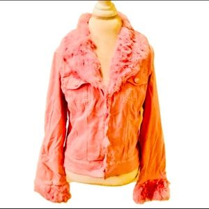 NWOT 💯% Authentic Rabbit Fur Jacket!